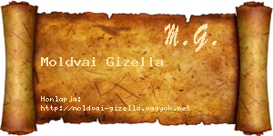 Moldvai Gizella névjegykártya